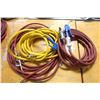 Image 1 : LOT DE 3 HOSES À AIR ASST AVEC PISTOLET