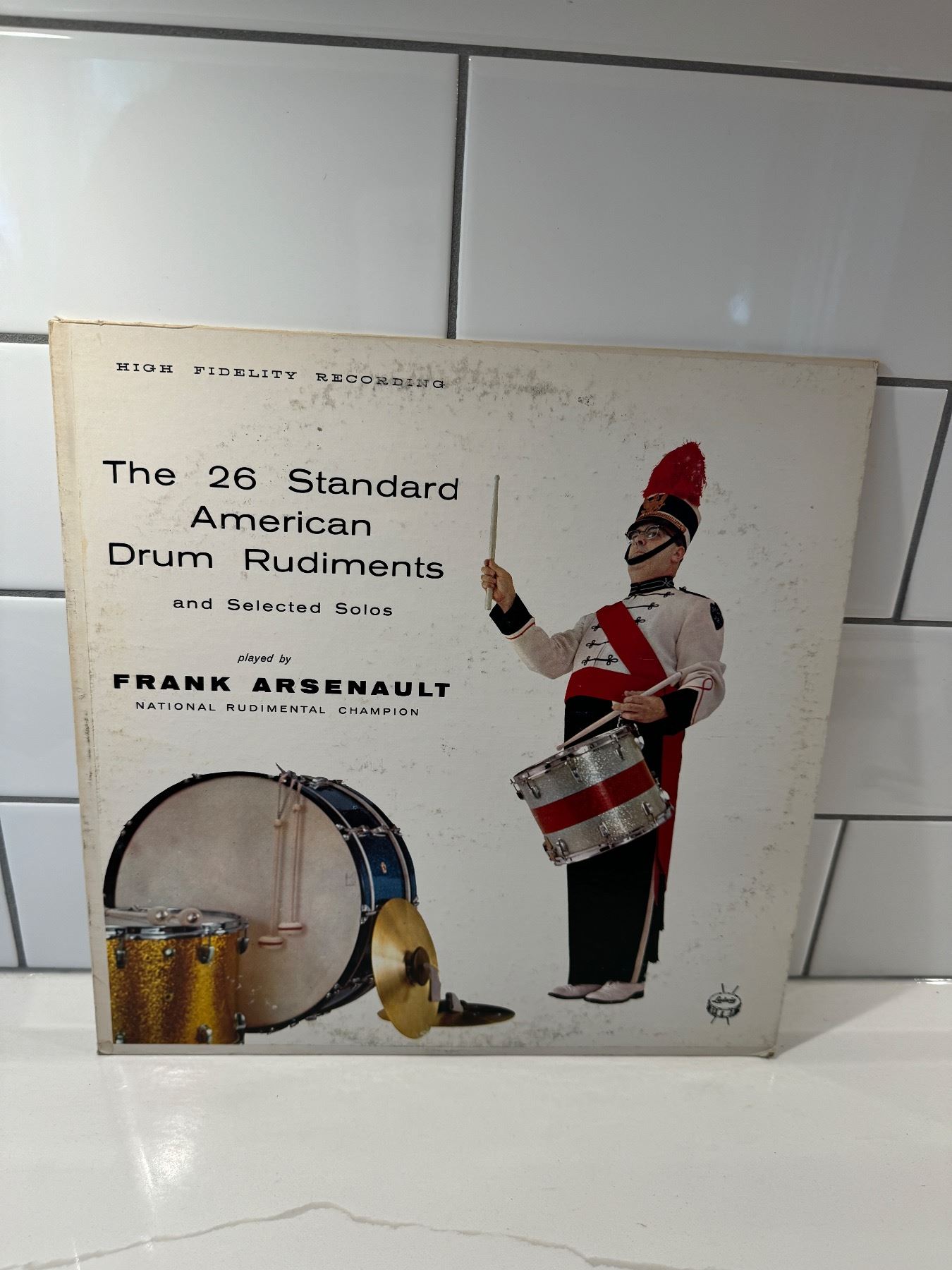 The 26 standard American drum rudiments