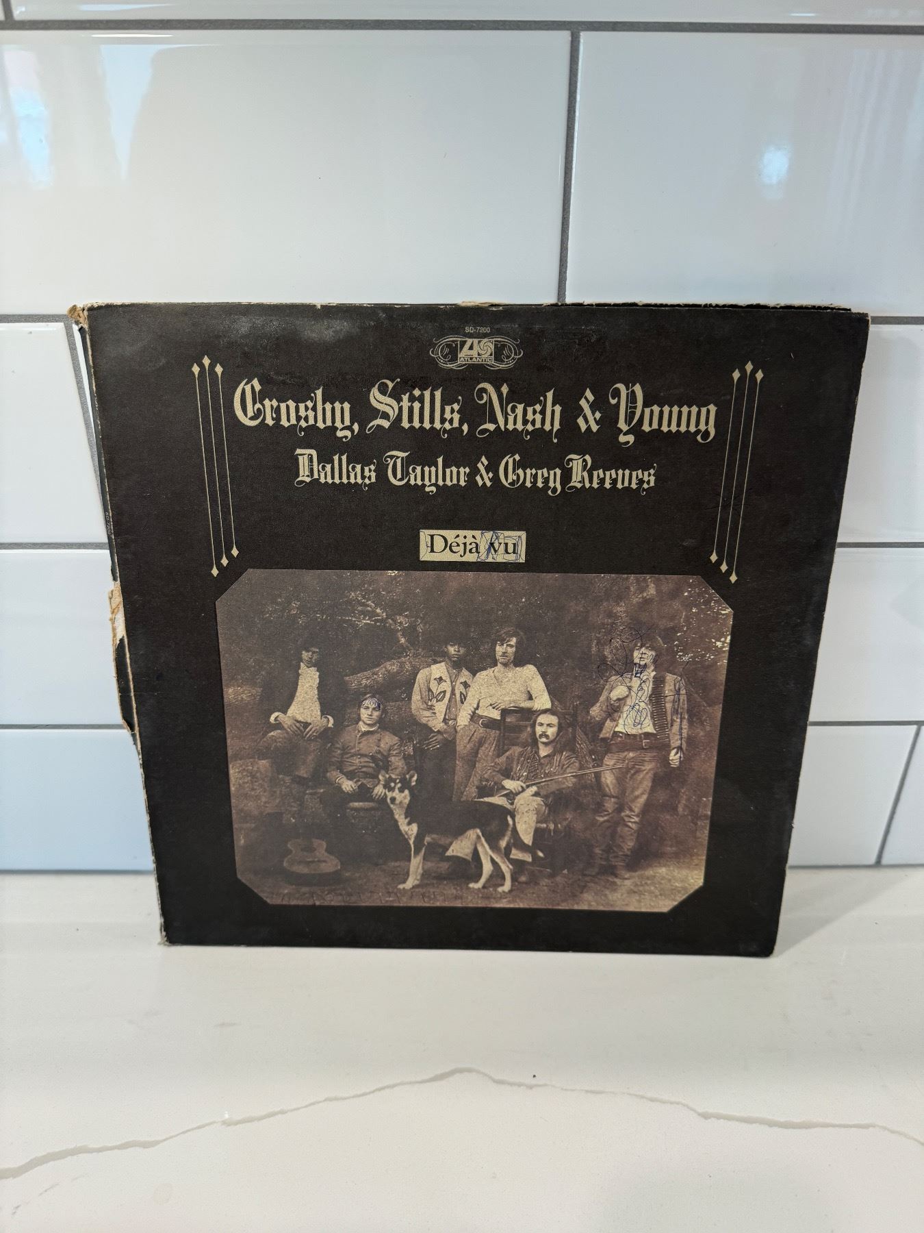 Crosby stills Nash and Young Dallas, Taylor and Greg Reeves déjà vu record
