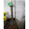 Image 3 : Lamp and decorative metal water pitcher