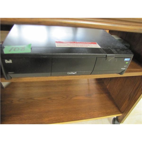 Bell satellite system with two receivers and dish