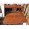 Image 3 : Vintage Walnut Drop Front Secretary Desk