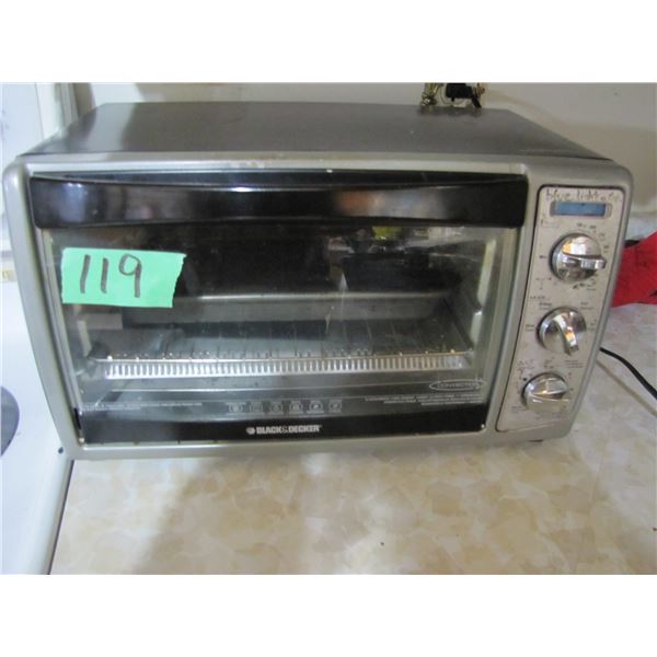 Black and Decker toaster oven