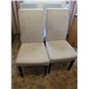 Image 2 : Set of four upholstered side chairs