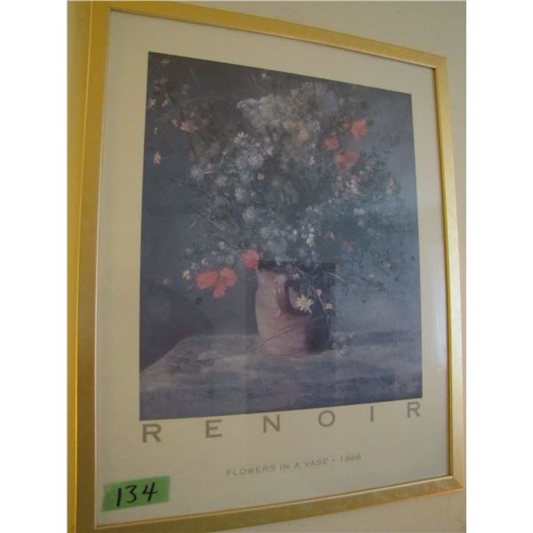 Renoir framed print