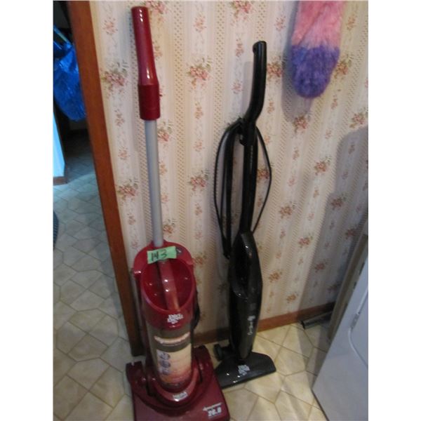 two dirt devil vaccuums