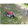 Image 1 : Honda HR 173 push Lawn mower - works - with Bagger
