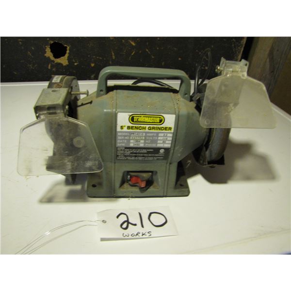 Trademaster 5 inch bench grinder