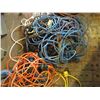 Image 3 : Tub of various extension cords