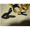 Image 10 : Assorted pliers , welding clamps, vice grips, scissors and tin snips