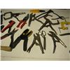 Image 5 : Assorted pliers , welding clamps, vice grips, scissors and tin snips