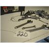 Image 8 : SAE and  metric wrenches And Crescent wrenches With toolbox