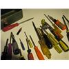 Image 3 : Assorted screwdrivers with metal tackle box