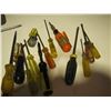 Image 4 : Assorted screwdrivers with metal tackle box