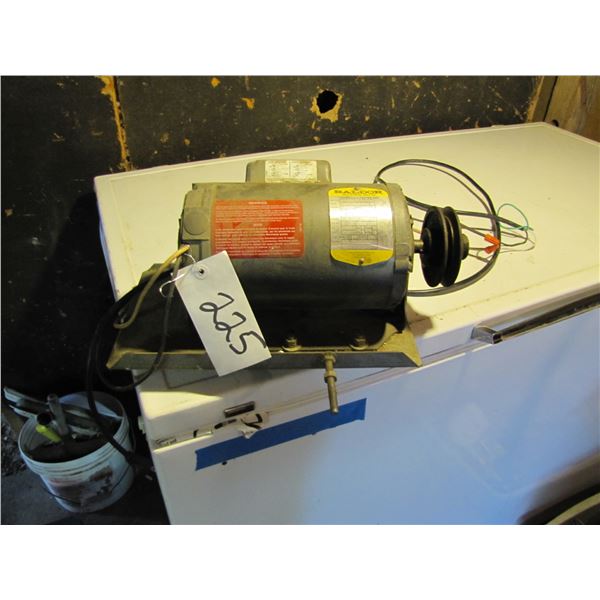 Baldour three quarter horsepower electric motor works