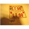 Image 1 : Pair of Canada license plates
