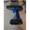 Image 2 : Mastercraft 20 volt drill with  drill bits