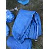 Image 2 : Lot of assorted blue tarps