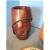Image 3 : Wood decorations , clay wine chiller, assorted decorative items