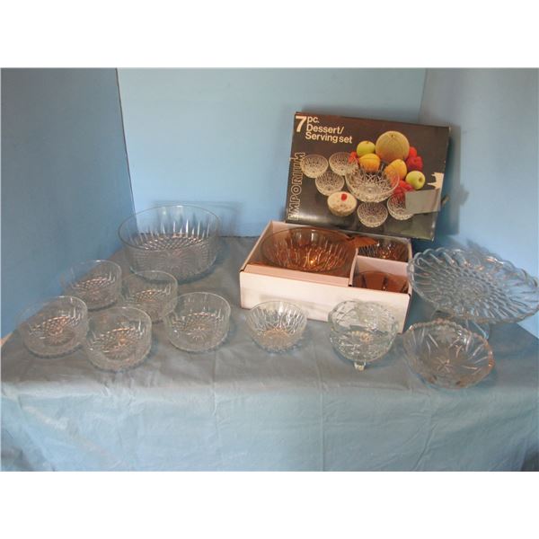 Dinner serving bowls