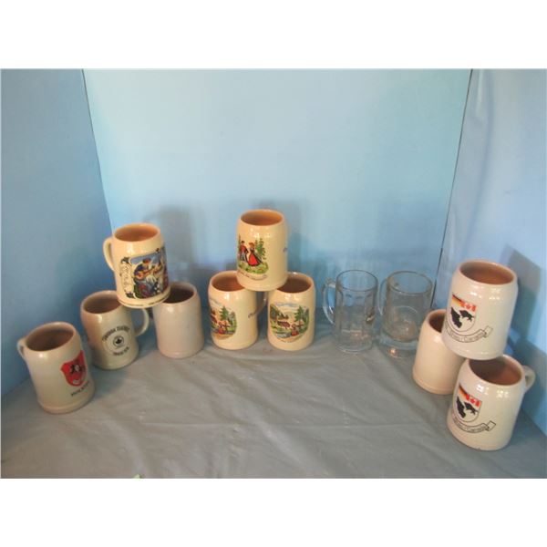 Collection of Beer Steins