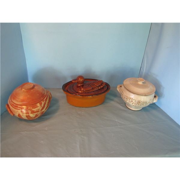 clay and ceramic pots