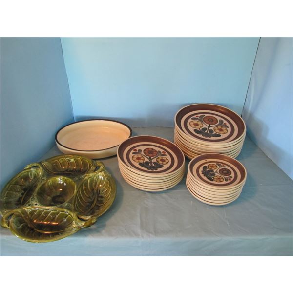 Mayflower by Denby by England plates and bowls