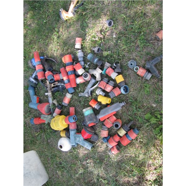 Garden hose quick connect couplers etc