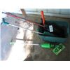 Image 1 : Swiffer sweeper and two vacuums