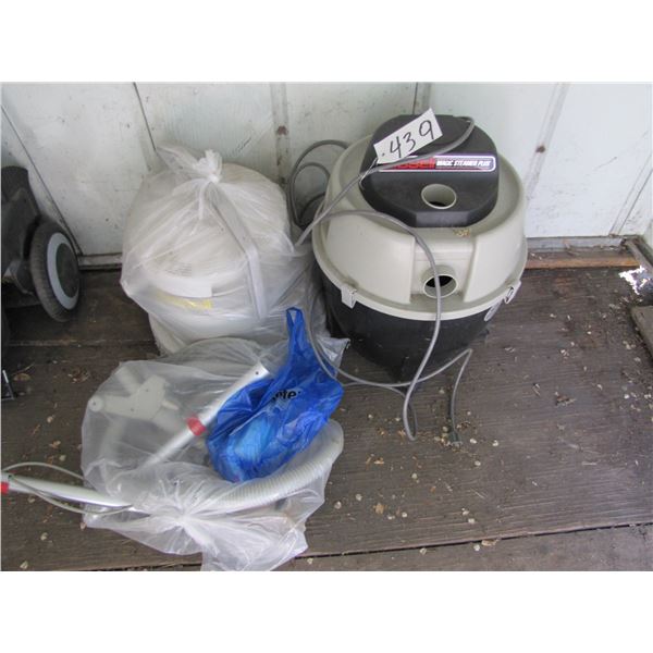 2 steam cleaners for carpets Etcetera