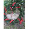 Image 4 : Christmas wreath  wood toboggan and Christmas tree