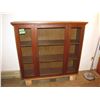 Image 1 : Single door glass display cabinet