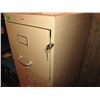 Image 2 : 4 drawer letter size file cabinet with key