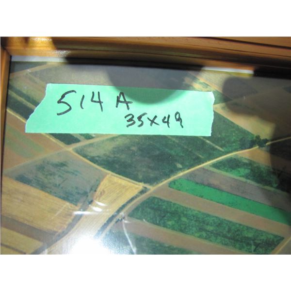 large Deutschland framed print