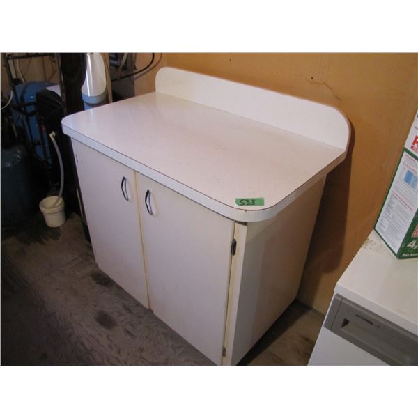 arborite top small cabinet