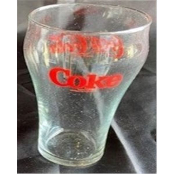 Lot Of 2 Vintage Coca Cola Glasses