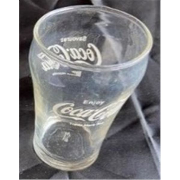 Lot Of 2 Vintage Coca Cola Glasses