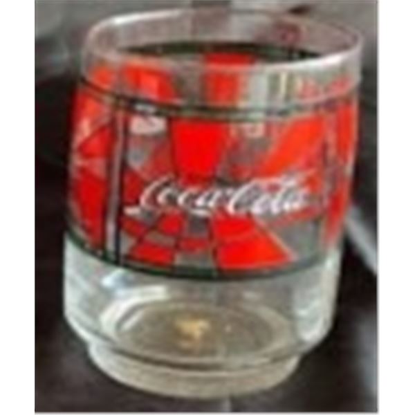 Lot Of 13 Vintage Coca Cola Glasses
