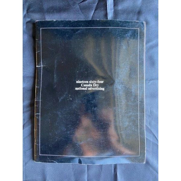 1964 Vintage Canada Dry Advertising Promo Book