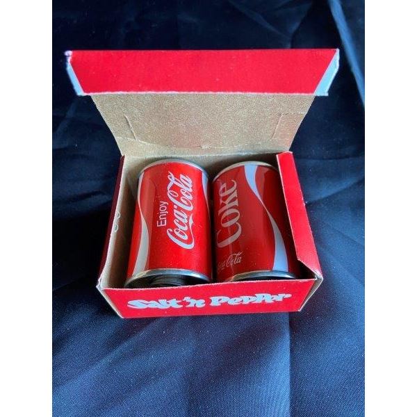 Vintage Coca Cola Salt & Pepper Shakers