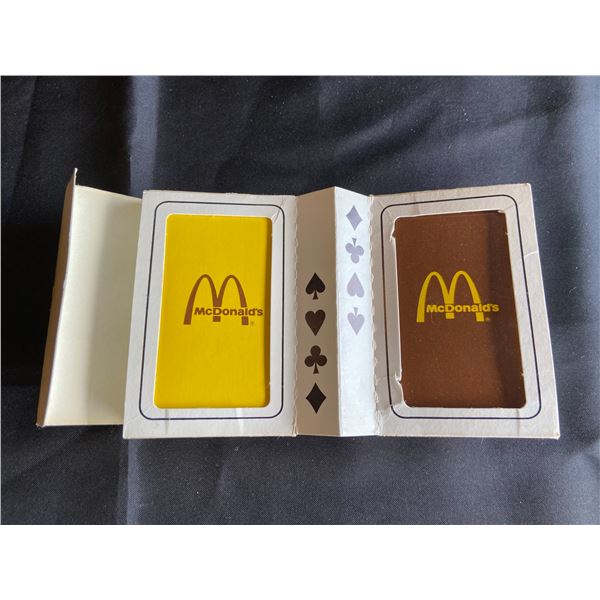Vintage Mcdonald'Sdouble Deck Playing Cards - Used