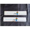 Image 1 : Lot Of 2 Vintage Mcdonald'S Officer Big Mac Ruler