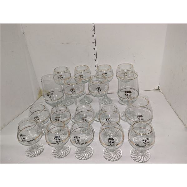 Lot of Olympic Glassware