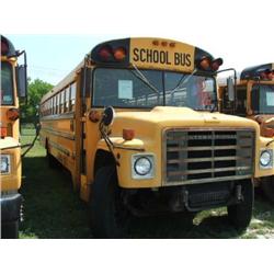 1985 INTERNATIONAL SCHOOL BUS/71 PASSENGER/THOMAS/NO ENGINE-WAS A DIESEL/NO TRANSMISSION/AIR BRAKES/