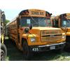 Image 1 : 1985 FORD SCHOOL BUS/71 PASSENGER/THOMAS/GAS ENGINE-370-2V/AUTOMATIC/AIR BRAKES (CAGED) /INSPECTION: