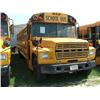 Image 1 : 1993 FORD SCHOOL BUS/71 PASSENGER/THOMAS/GAS ENGINE-370-2V/AUTOMATIC/AIR BRAKES/INSPECTION: 07/06/MI