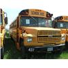 Image 1 : 1985 FORD SCHOOL BUS/71 PASSENGER/THOMAS/ENGINE PARTS MISSING-WILL NOT RUN/AUTOMATIC/AIR BRAKES (CAG