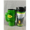 Image 3 : 2 John Deere Beverage Mugs & Metal Tin Lunch Box