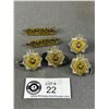 Image 1 : Royal Canadian Army Service Corps, 4 Collar Pis, 2 Shoulder Titles