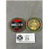Image 1 : Lot Of 2 Canadian Army Tokens